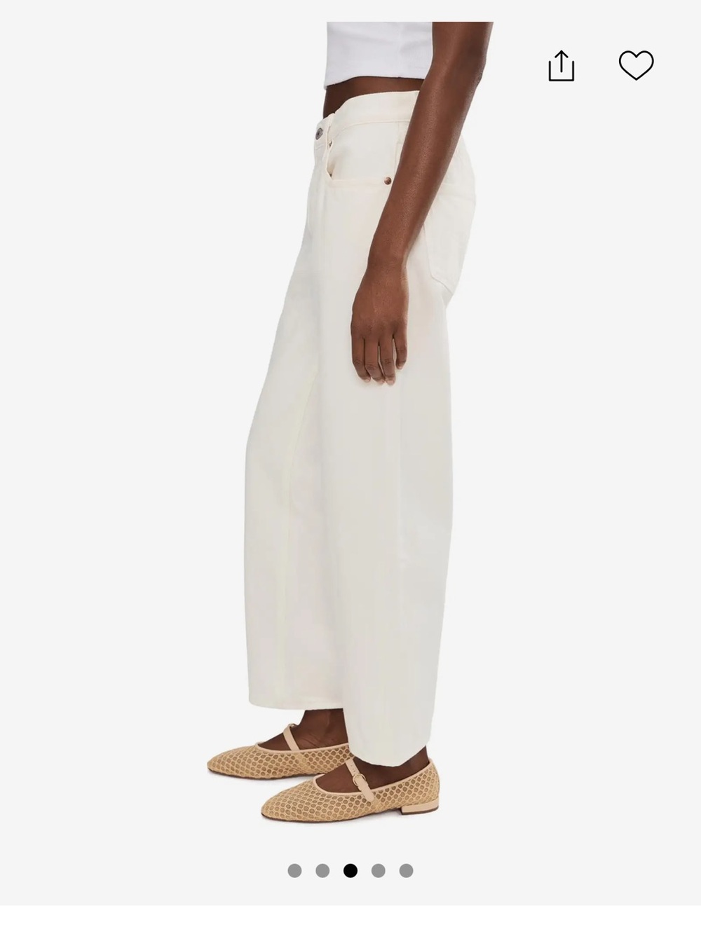 Levi's 501 90s ankle jeans white - Picture 2 of 5